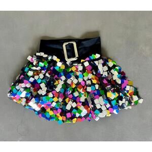 Dansco Dance Costume Mini Skirt Sz Small SC